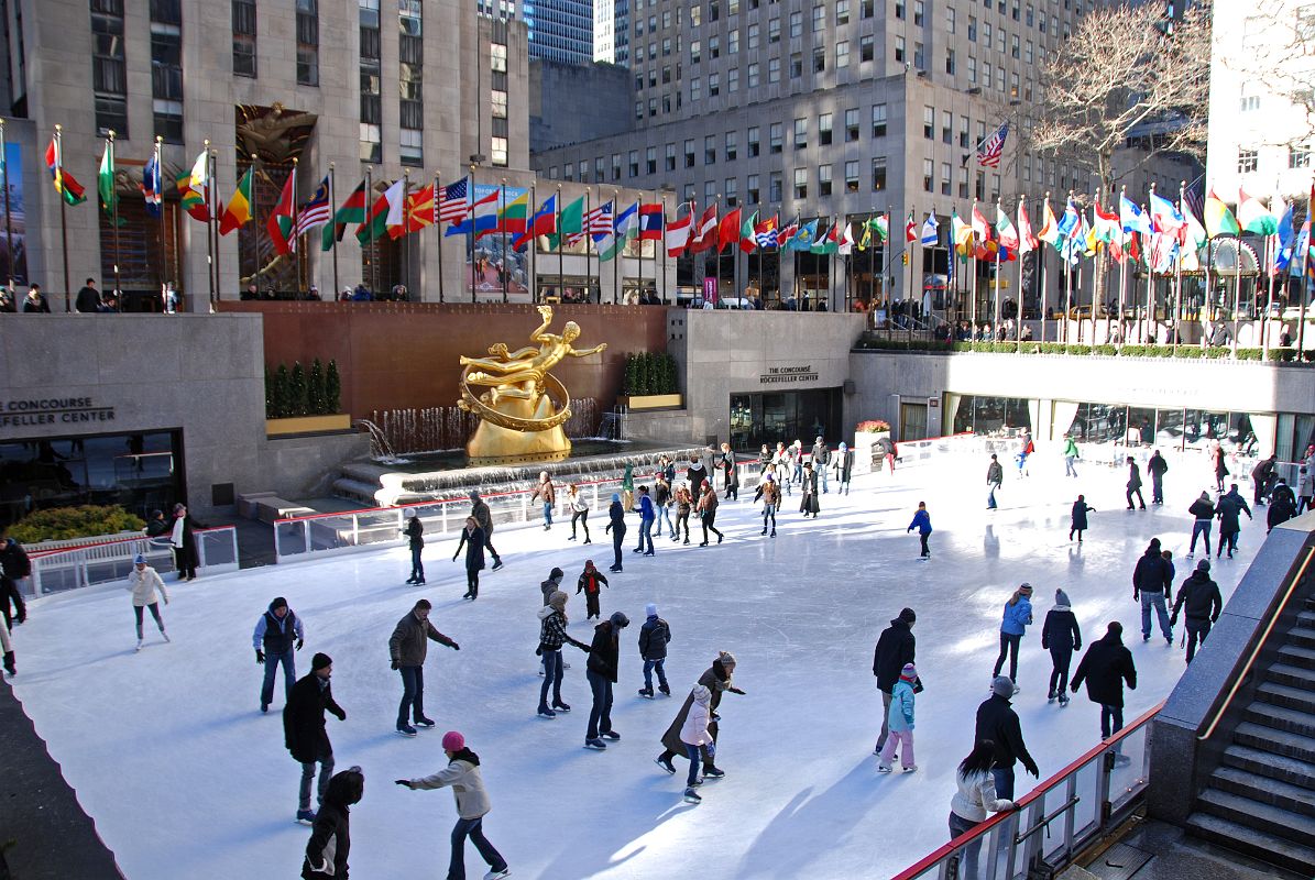 New York City Rockefeller Center 01 Skating Rink